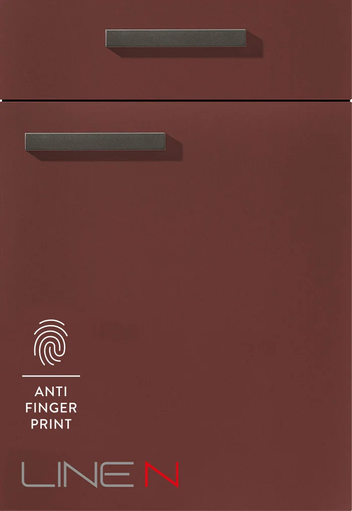 EASYTOUCH 963 - Rezavě červená ultra matná