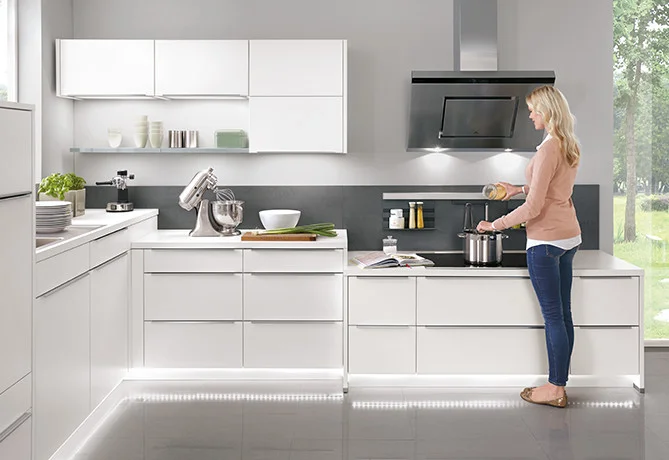 Consider activity heights and cook more comfortably.