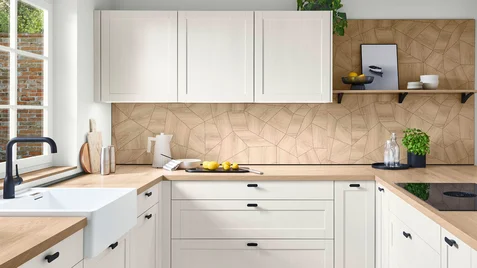 FRAME 613, Holzstruktur Weiß (#1)