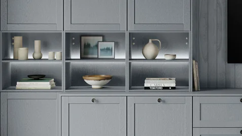 FRAME 614, Stone blue wood texture (#2)