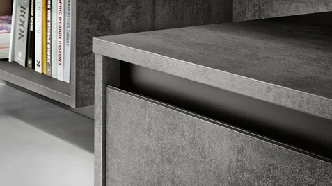 RIVA 889, Finutura cemento grigio ardesia (#1)