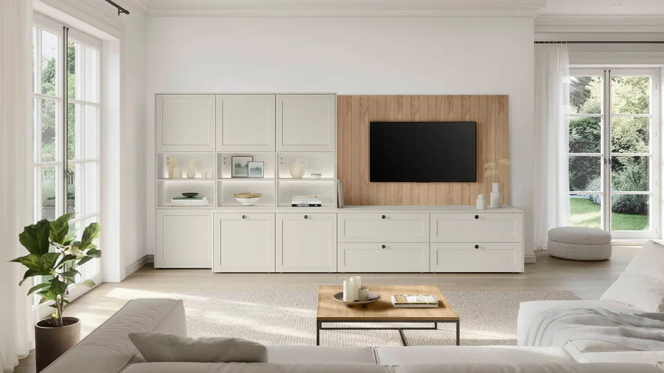 FRAME 613 - White wood texture