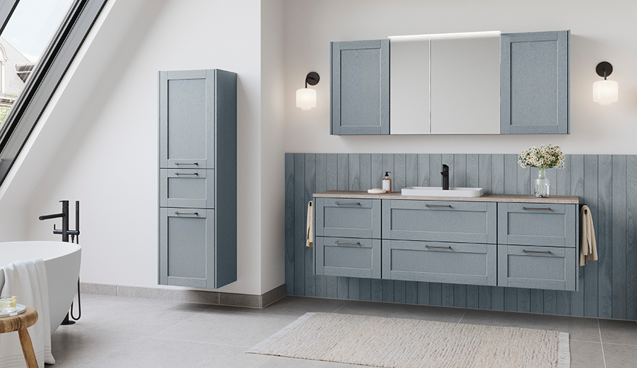 Video badkamer landhuis