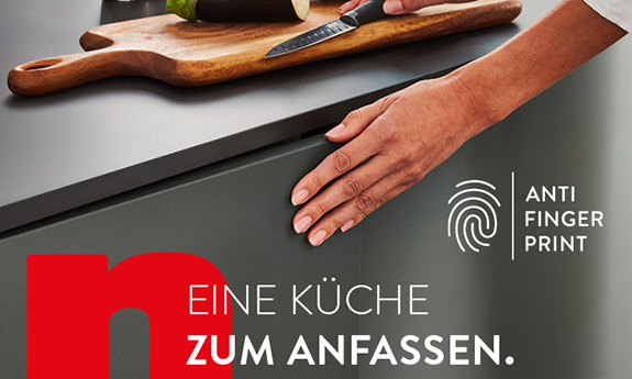 nobilia - Anti-Fingerprint. Eine Küche zum Anfassen.
