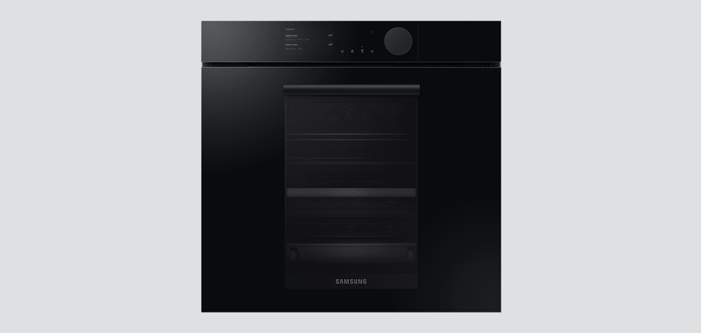 Samsung Einbaubackofen NV75T8979RK EG mit Pyrolyse, 14 Dual Cook Heizarten