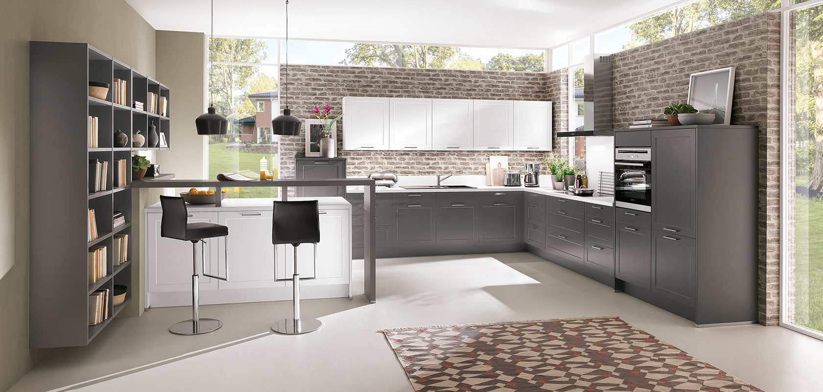 Credo 765 Slate Grey Modern Kitchens Nobilia Kuchen