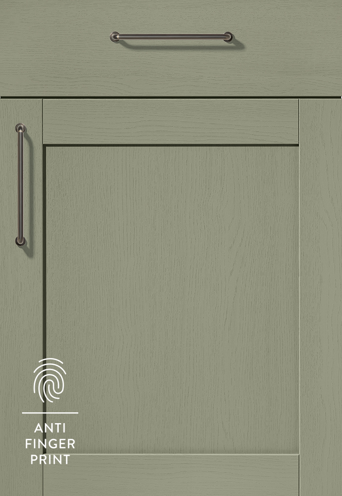 FRAME 617 - Lacquer laminate, wood texture olive