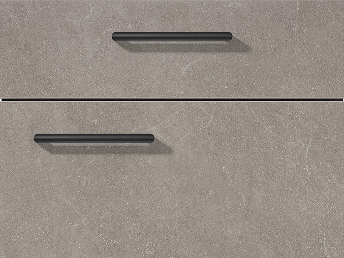Frente. 305, Diseño basalto gris taupé