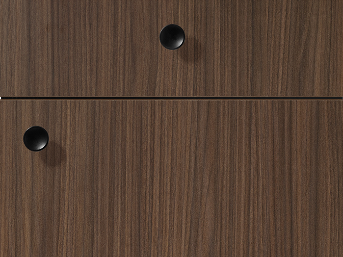 Front 407, Milano walnut reproduction