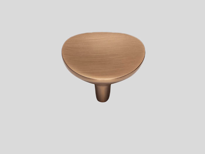  Úchytka 246, Kovový knoflík, V barvě Bronze Metallic 