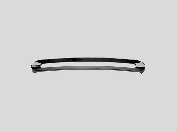 721 Metal handle, Chromed black, Gloss