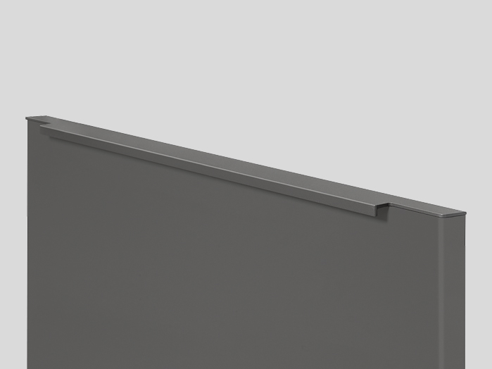  Handle 730, Bar handle, Slate grey 