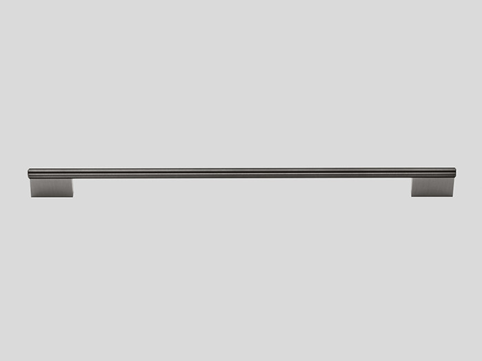 790 Railing handle, Stainless steel finish / Bronze colour glazed, Gloss