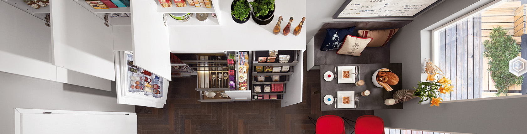 Entdecken Sie unendliche Möglichkeiten für Küchen.