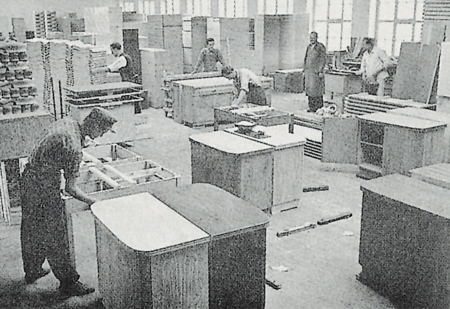 1947: nobilia-productie in Verl