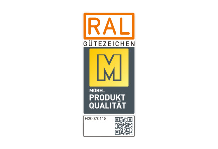 Logo RAL Gütezeichen Goldenes M